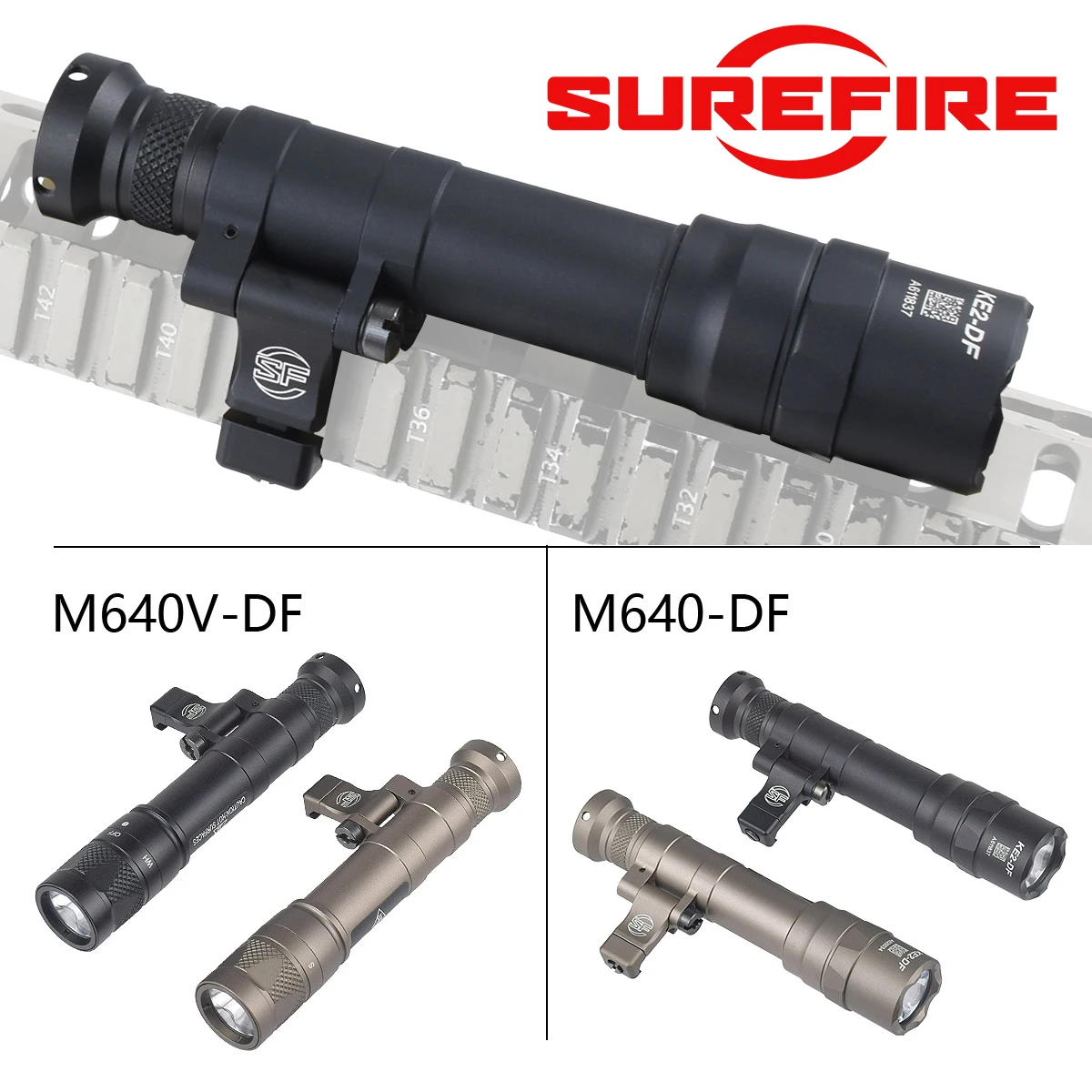 Tactical LED Flashlight for Outdoor Airsoft Hunting