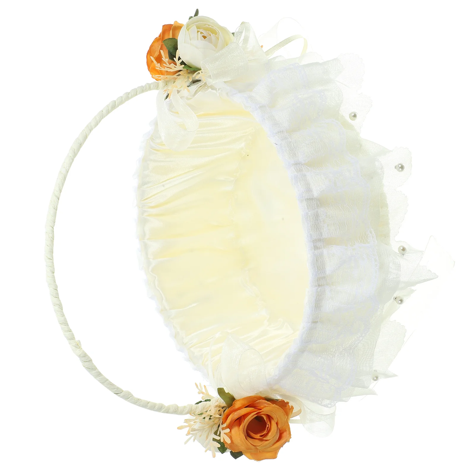 

Flower Basket Flower Girl Wedding Party Basket Elegant Flower Basket Flower Petal Basket