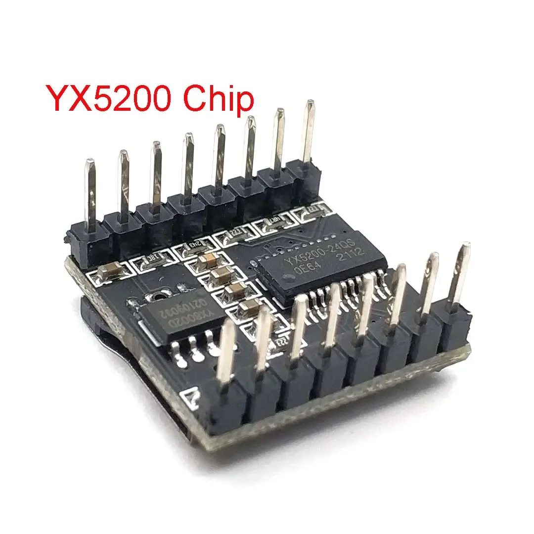 DFPlayer Mini MP3 Player Module MP3 Voice Decode Board Supporting TF Card U-Disk IO/Serial Port/AD Arduino Diy Kit