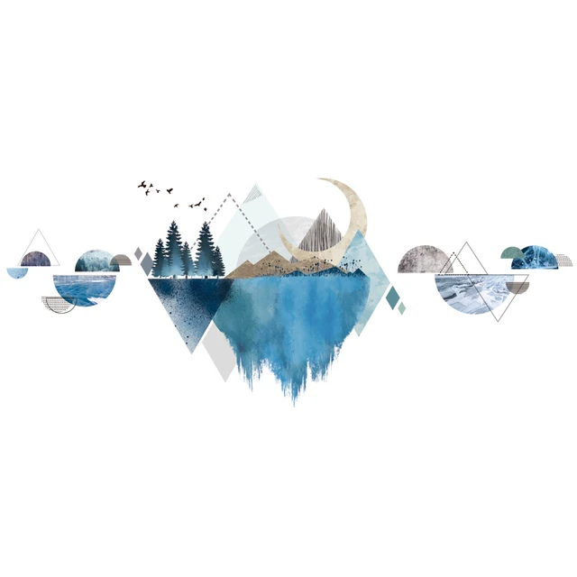 mountain sticker 2