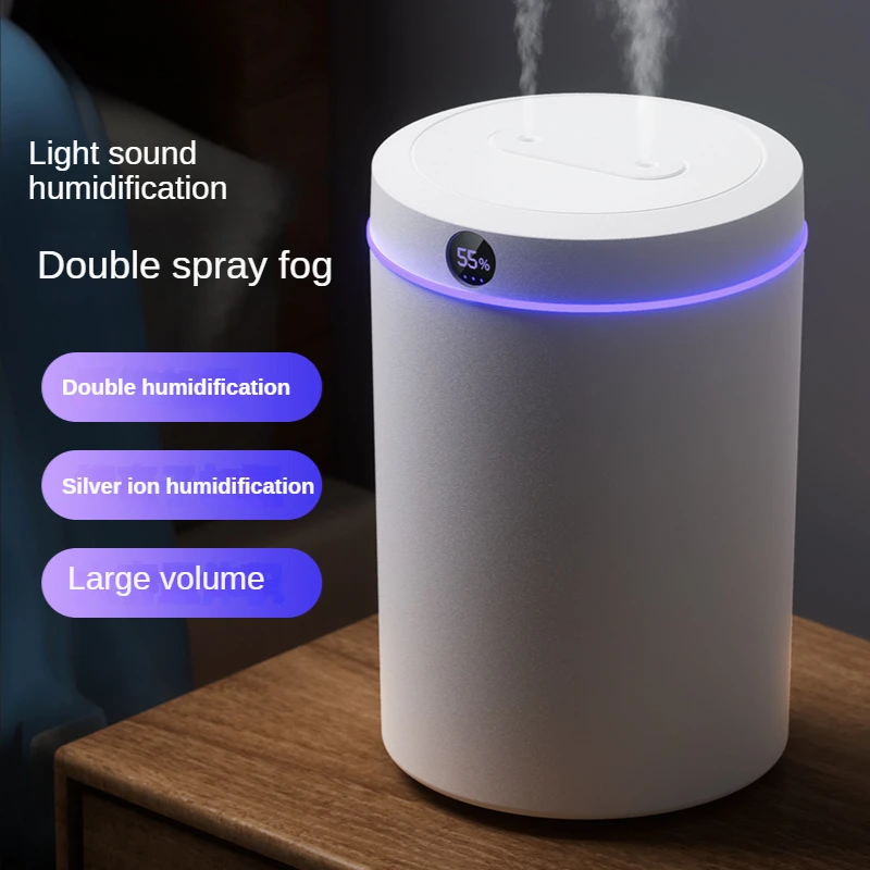 New Humidifiers Large Fog Volume Of 5L Screen For Purifying Air Household Silent Bedroom Air-Conditioned Room Aromatherapy Spray