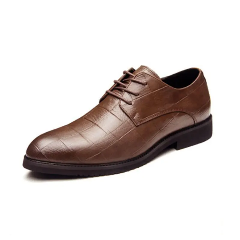 New Arrival Man Italian Oxford Shoes Luxury Fashion Male Leather Wedding Party Dress Shoes Classic Spring Men Business Footwear