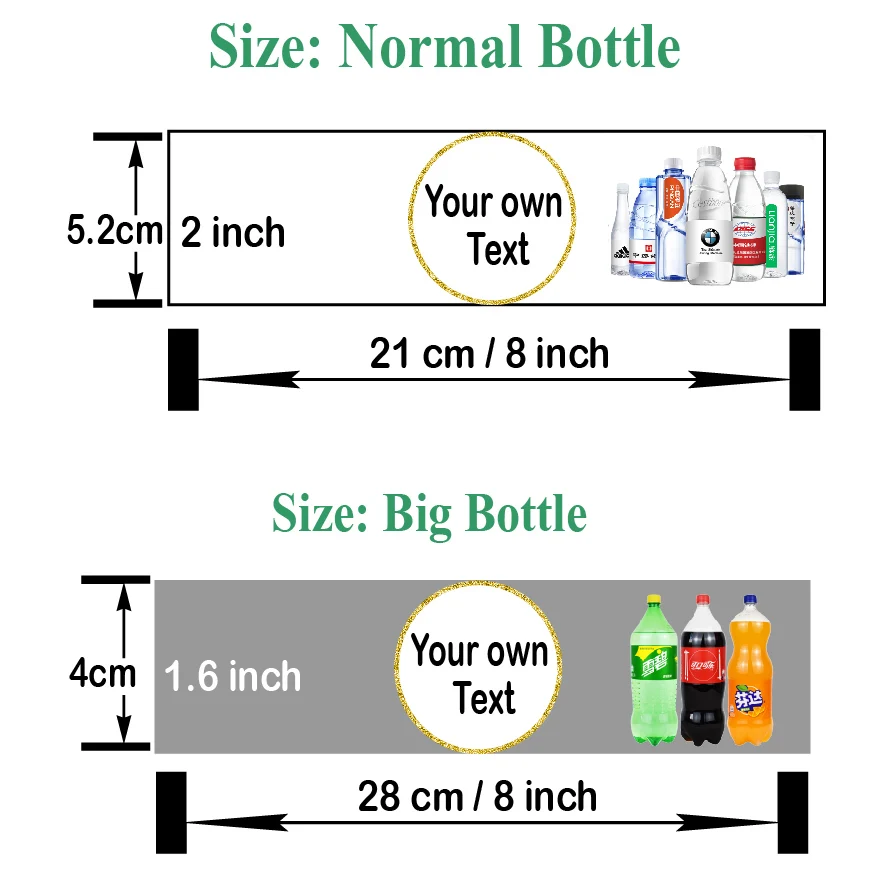 Rikivity 30pcs Personalized Ladybird Water Bottle Wine Champagne Label Candy Bar Wrapper Sticker Baby Shower Birthday Decoration