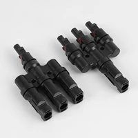 Connecteur de câble de panneau solaire 30A 1000V MC3/4, connecteur mâle femelle avec fusible à Diode solaire IP67 pour panneau séparateur solaire de branche T Y 4