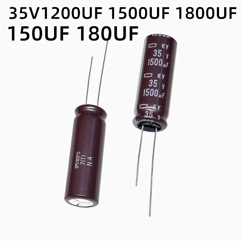 10PCS 35V 1200UF 15UF 150UF 1500UF 18UF 180UF 1800UF Electrolytic Capacitor
