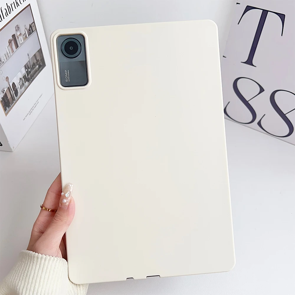 غطاء لوحي غير لامع ناعم ، غطاء ملمس الجلد ، غطاء لهاتف MiPad mmi Pad 6S ، 6 ، 5 Pro ، Redmi Pad SE ، 11in ، ضد للصدمات