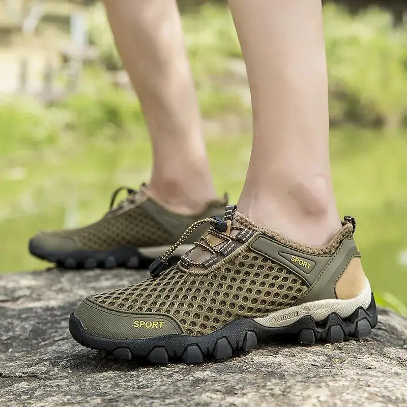 Hiking Shoes Men Summer Beach Outdoor Sandals Climbing Trekking Trainers Outdoor SnerkersFashion Casual Wading Shoes water shoes summer sandals water sports shoes beach sandals