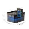 Wireless Cat Water Fountain Battery Operated Automatic Pet Water Fountain With Motion Sensor Dog Cat Water Dispenser Bowl 6