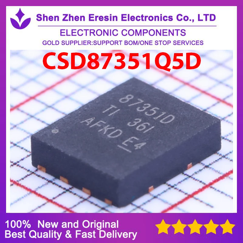 

Бесплатная доставка 10 шт./лот CSD87351Q5D QFN новые и оригинальные