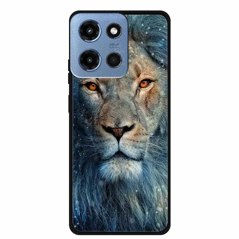 Animal Design Soft Silicone TPU Protective Phone Case - Shockproof Back Cover