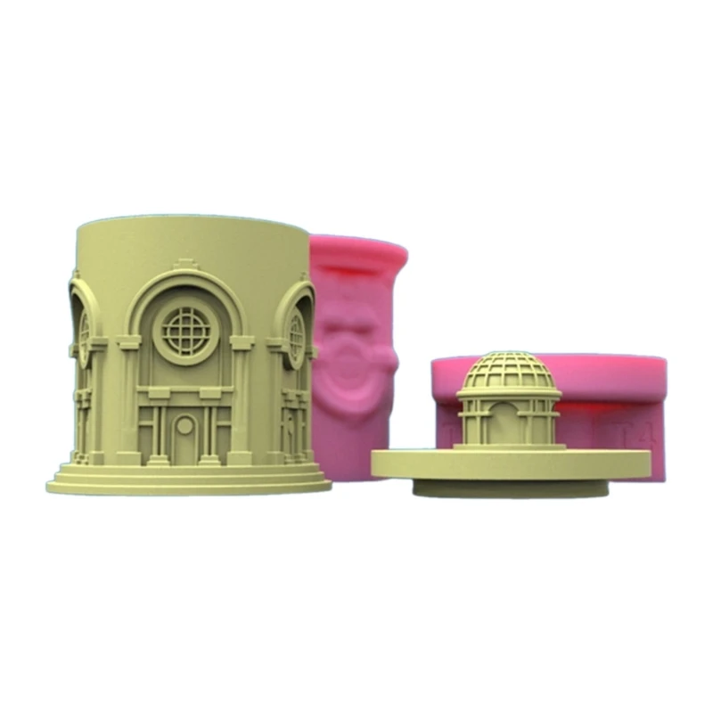 

Building Storage Jar Mold DIY Holder Tool Crafts Making Supplies Nonstick Drop shipping