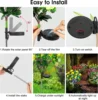 IP65 Waterproof LED Azalea Solar Flowers LightsOutdoor Landscape Light for Lawn Patio Garden Path Decorative Lighting Best Gift 6