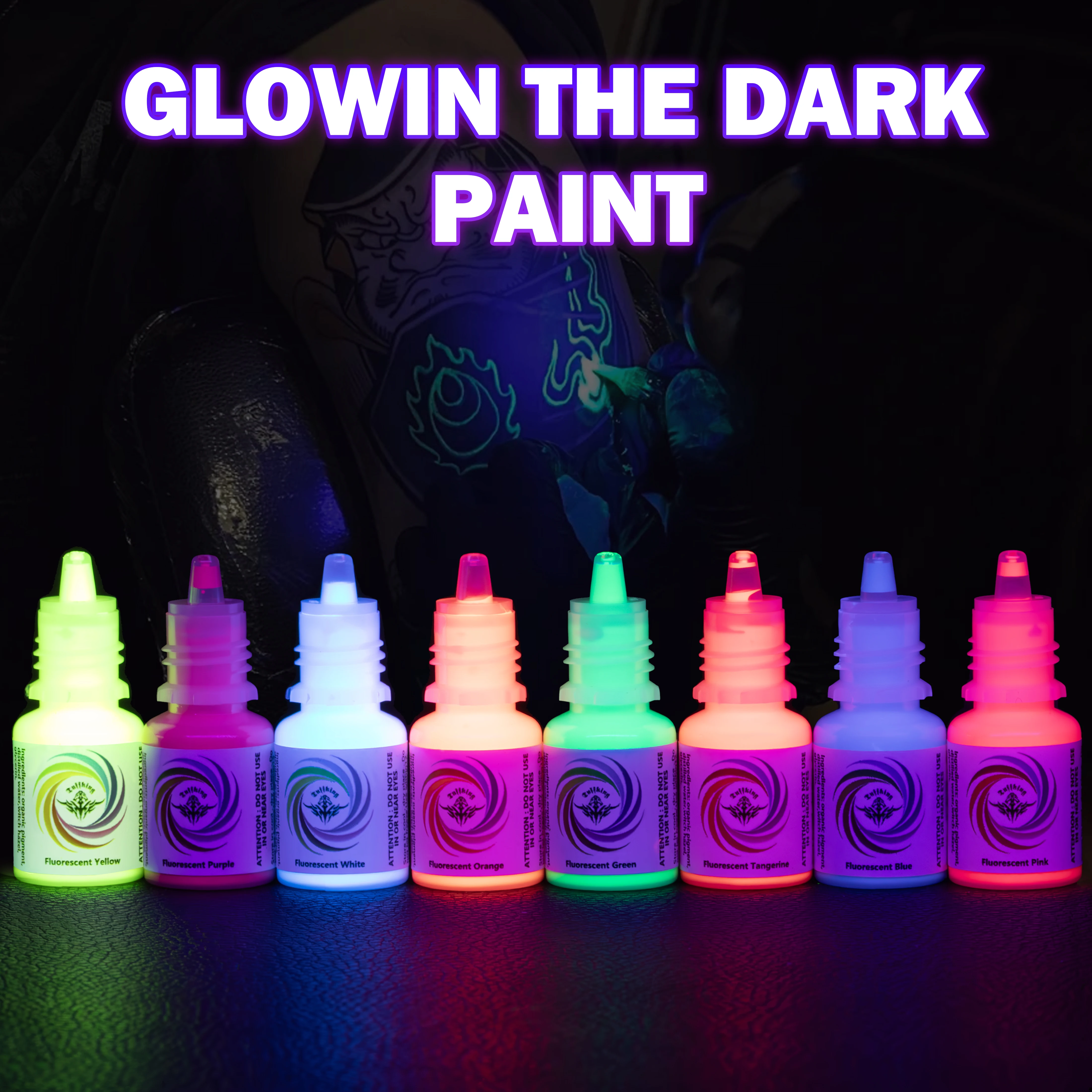 Tattoo Ink Tattoo Ink Pigment Tattoo Ink Kit 5ML Tattoo Ink Pigment fluorescent ink