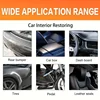 Versatile Car Interior Exterior Plastic Restorer-Refurbishing Repair Wax-Dust-Proof Polish for Dashboard, Tires Synthetic 6