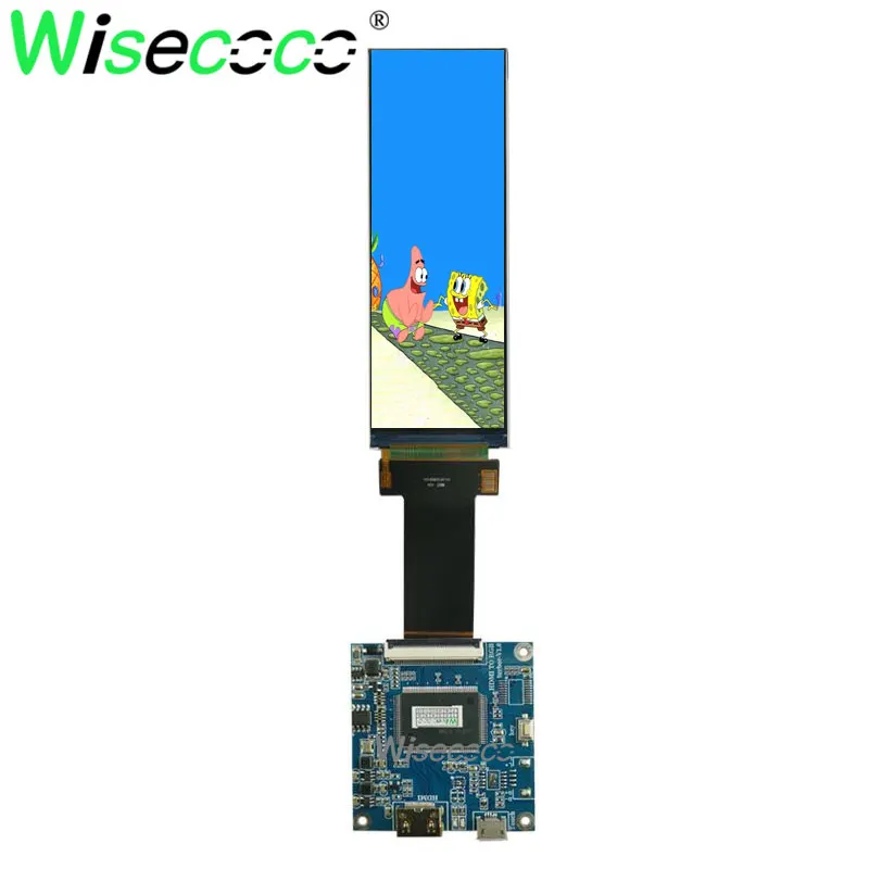 Wisecoco-stretched Bar Display Lcd para Veículo Elétrico Spi Rgb Screen Driver Board Painel Coffee Machine Panel 46 320x960 - Imagem 2