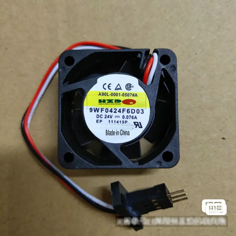 

Новинка, запасные части для вентилятора системы FANUC, модель A 9WF0424F6D03 24 В, 0,07 А, 40*40*20 мм, 4 см