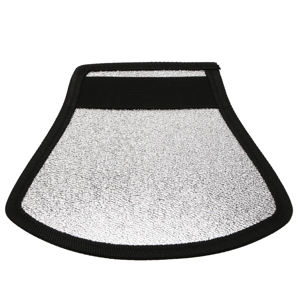 Camera Flash Reflector Flash Diffuser Camera Flash Diffuser Reflector Two-Sided Silver/White Flash Light Reflector for Speedlight Flashes Photo Studio Accessories