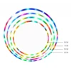 60/70/80/90cm Glow Sport Hoop Lose Weight Ring Hoop 7 Color Changing Yoga Circle Fitness Workout Equipment for Women Kids 2