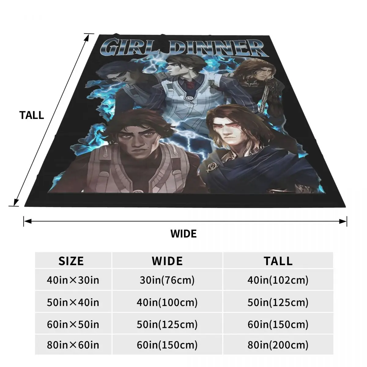 Girl Dinner Viktor Arcane Blanket Flannel Winter Movie Game Multi-function Ultra-Soft Throw Blankets for Bed Travel Quilt 5