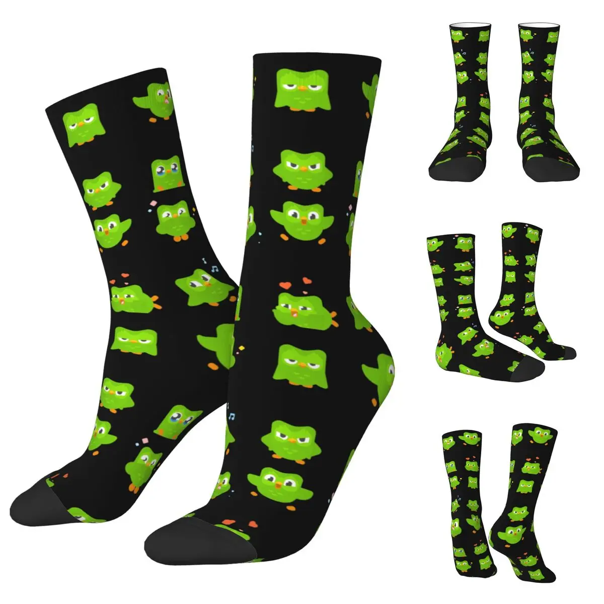 

Duolingo Owl Duo Men Women Socks,fashion Beautiful printing Suitable for all seasons Dressing Gifts