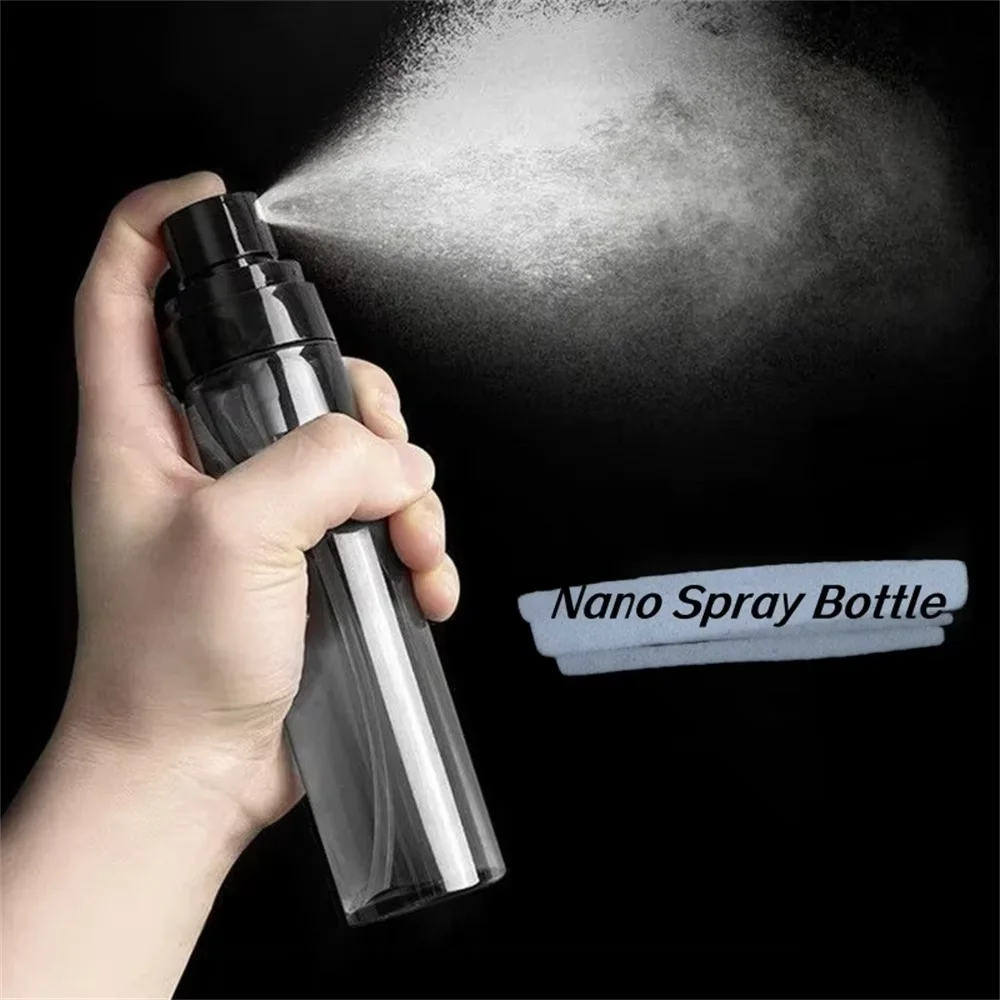 Ultrafine Mist Spray Bottle Refillable Travel Size for Skincare Alcohol thumbnail 6