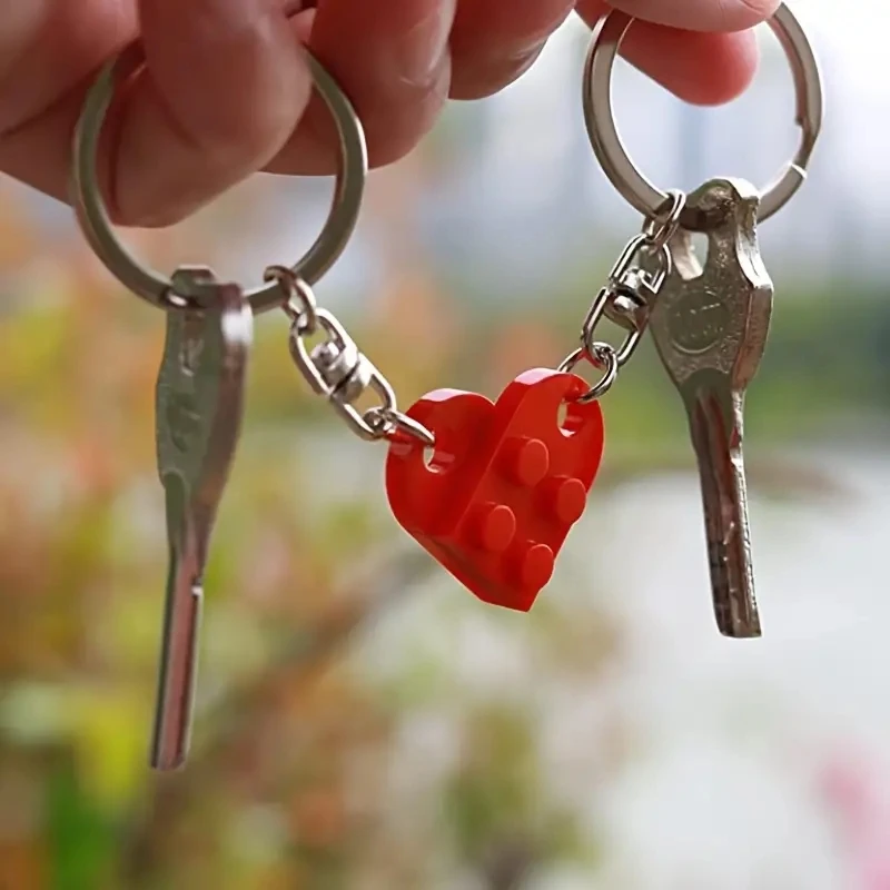 Couple Style Charming Heart-shaped Keychain Set AliExpress