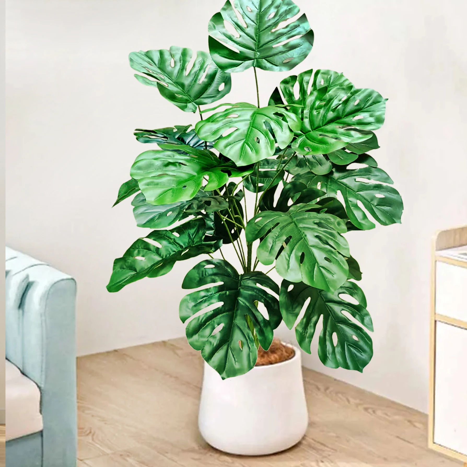 Ornamental Artificial Monstera Plant