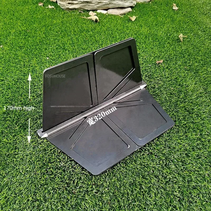 Portable Fire Pits Bonfire Outdoor Furniture Outdoor Small Lightweight Metal Campfire Rack Camping Grill Stand Garden Heaters