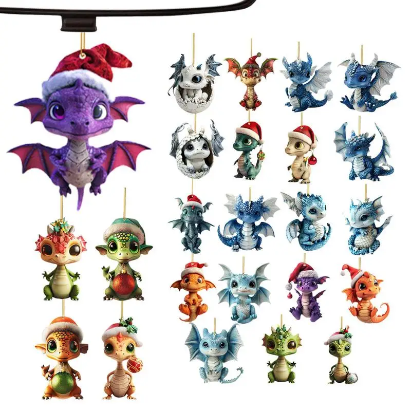 CAFELE Dragón Ipreso En 3D,Huevos De Dragón 3D Con Dragón Dentro,Juguete De Dragón De Cristal