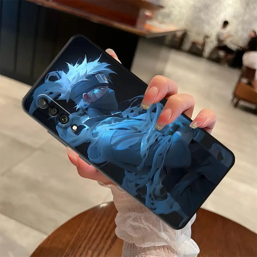 Anime Ninja-Themed Soft Phone Case