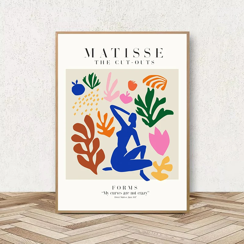 Matisse Illustration Canvas Paintings Colorful Corals Poster Minimalist Art Print Wall Art Picture For Room Home Decoration S0A213C5A6951421Eac1C688B56Ccd228D