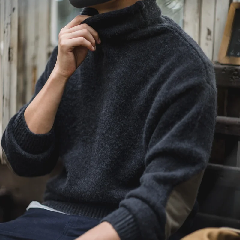 Maden Men's Vintage Warm Soft Mohair 