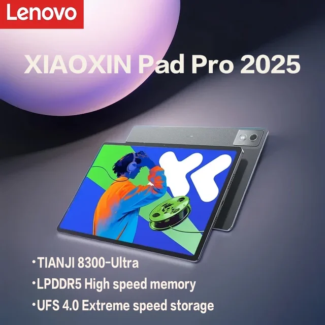 Lenovo XIAOXIN Pad Pro 12.7" 2025 – טאבלט 2.9K עם קצב רענון 144Hz 1