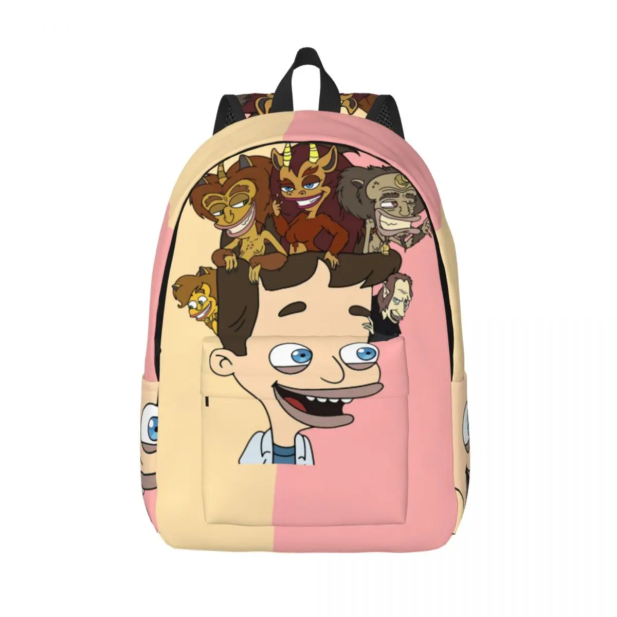 

Good Quality In Mind Cartoon Laptop Bag For School Large Capacity B-Big Mouth For Kid Backpack Birthday
