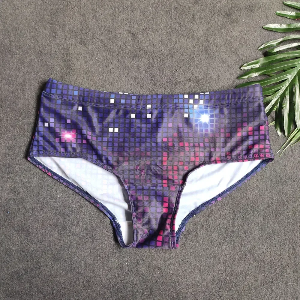 Sexy Swimwear Swim Brief Bikini Boxer Trunks Men Swimsuits Brazilian Cut Bathing Suit Quick Dry Boardshorts Surf Beach Shorts