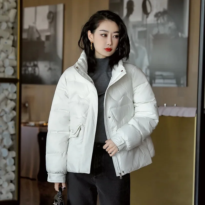 

2023 New Fashion Winter ParkasJacket Warm Women Down Cotton Coat Casual Jacket Thick Coat Puffer Parka Snow Wear Outwear