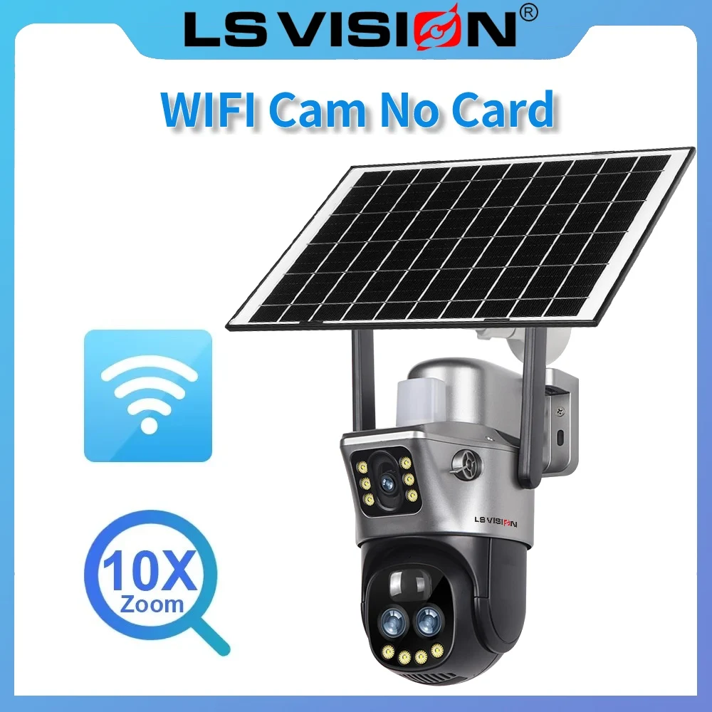 LS VISION 12MP 10X التكبير في الهواء الطلق كاميرا...