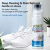 White Shoe Cleaner White Shoes Cleaner Tennis Shoe Cleaner With Brush Head Sneaker Cleaning Kit Shoe Cleaning Kit For Leather 1