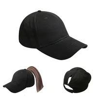 High Ponytail Baseball Cap for Women Spring Summer Sun Hat Running Sport Hat Messy High Bun Women's Caps Female 1
