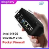 Kingnovy Mini PC Fanless 12th Gen Intel N100 DDR5 Pocket mini Desktop 2xi226-V 2.5G LAN pfSense Firewall computer Proxmox ESXi 1