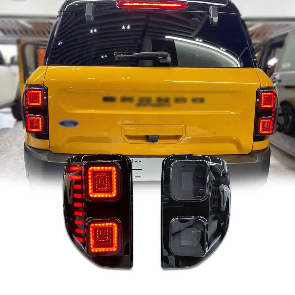 

Brake Stop Lamp Full LED Tail Light Assembly For Ford Bronco Sport 2021 2022 Rear Lamps