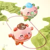 Novelty Tightrope Walking Tumbler Unicycle Toys Cute Balanced Pig Toys Roly-Poly Fingertip Gyroscope Balance Robot 1