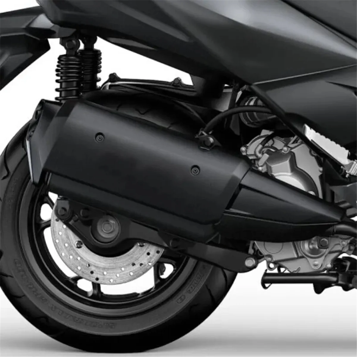 Motorcycle Exhaust Pipe Exhaust Pipe Protector Heat Cover Muffler Cover for XMAX125 XMAX250 XMAX300 XMAX400