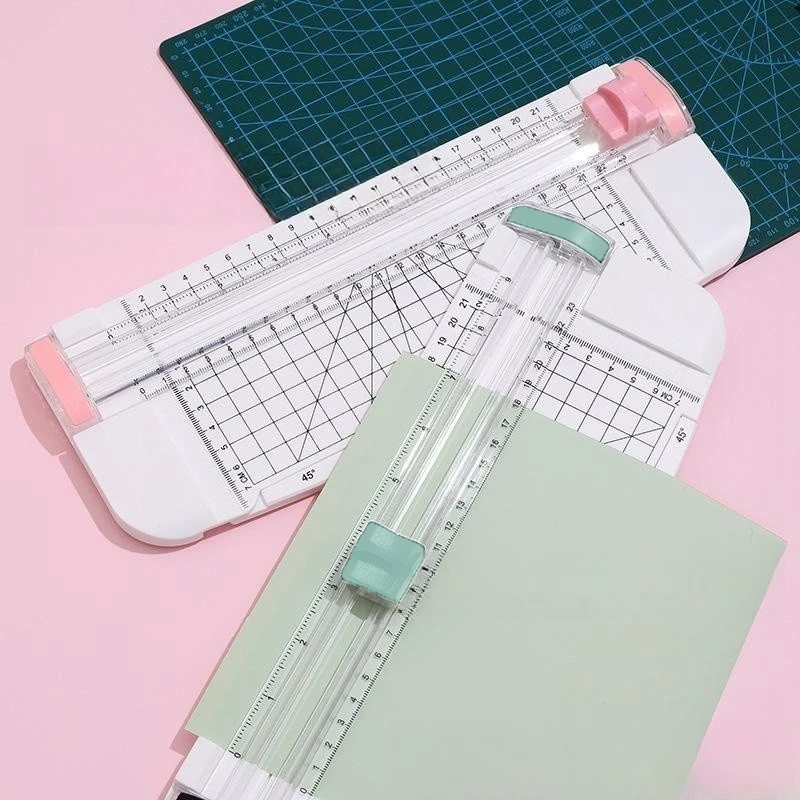 측면 눈금자 포함 종이 커터, 종이 슬라이서 스크랩북 도구, A4 A5 용지 A, 12 in