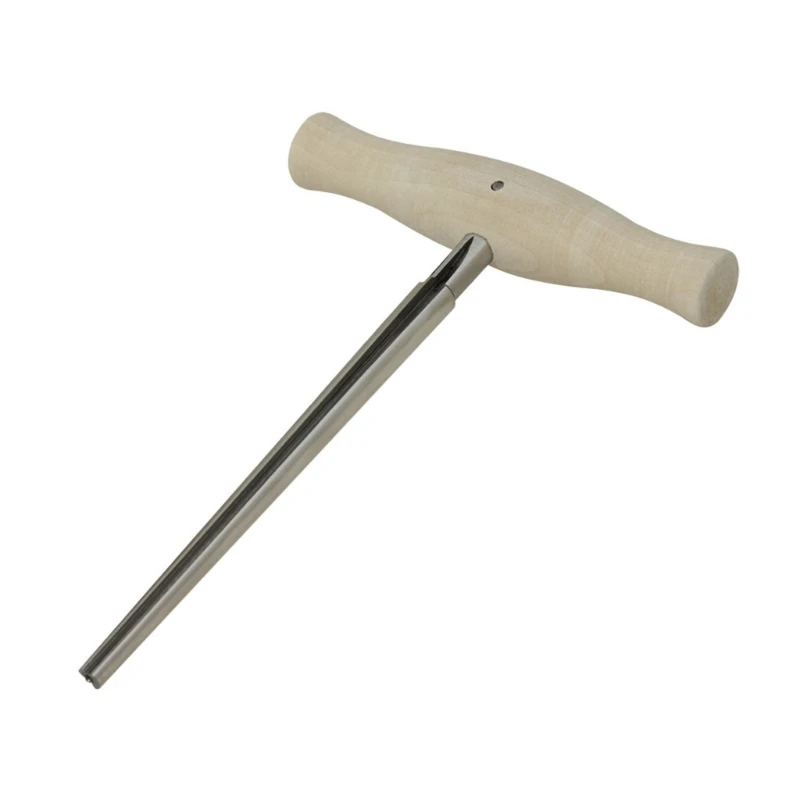 

Violin Reamer with Wooden Handle Metal Violin Peg Hole Reamer Violin Making Tool
