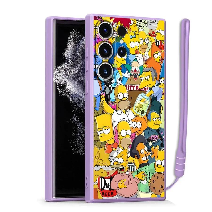 Simpsons Cartoon Phone Cover Case