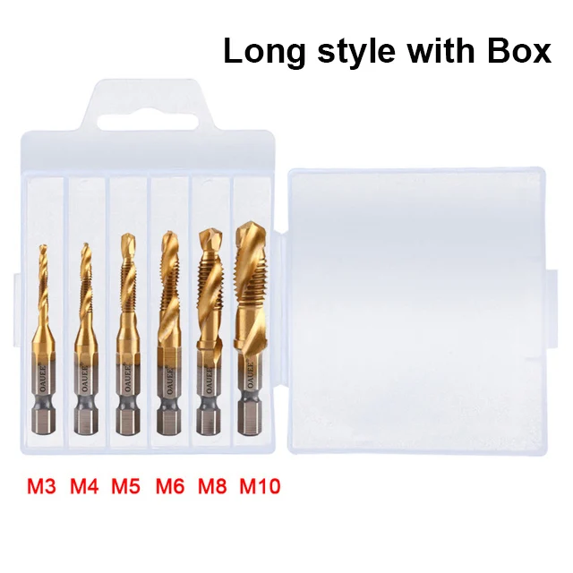 6pc Long Golden Set