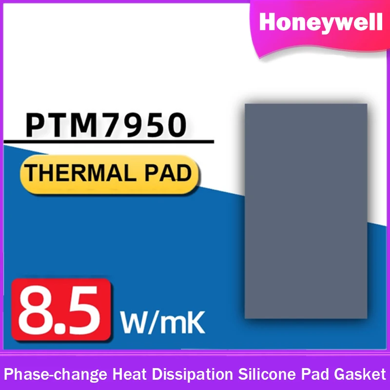 Honeywell-almofada Térmica Ptm7950 8.5w mk para Computador Notebook Gpu Cpu Dissipação de Calor Junta de Silicone