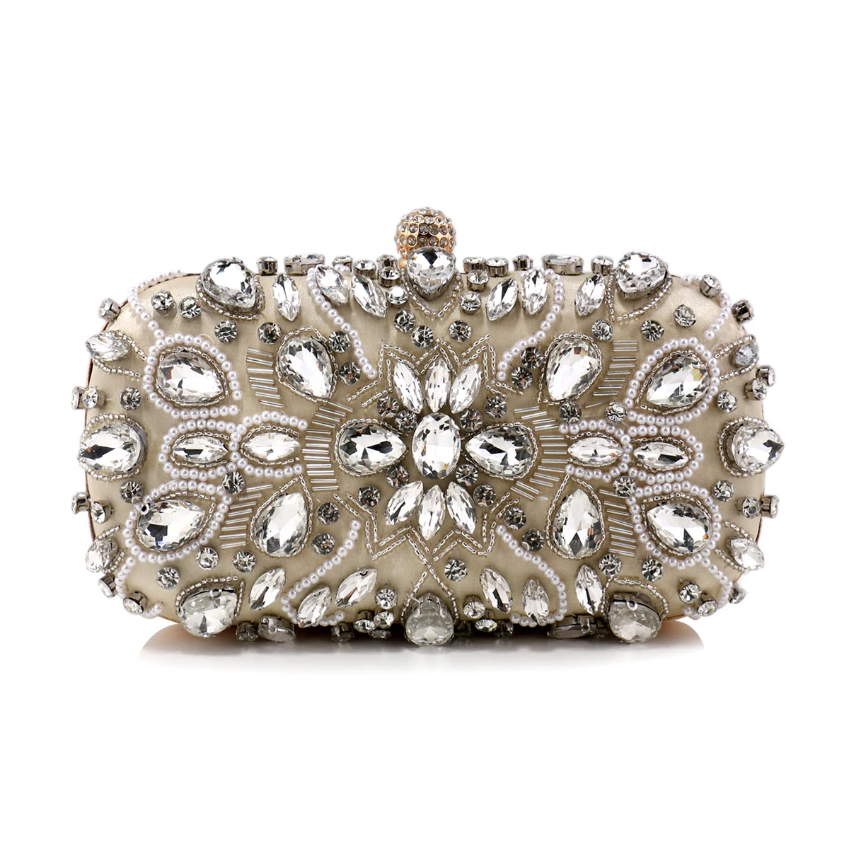 Luxury Rhinestone Clutch Bag for Women Wedding Party