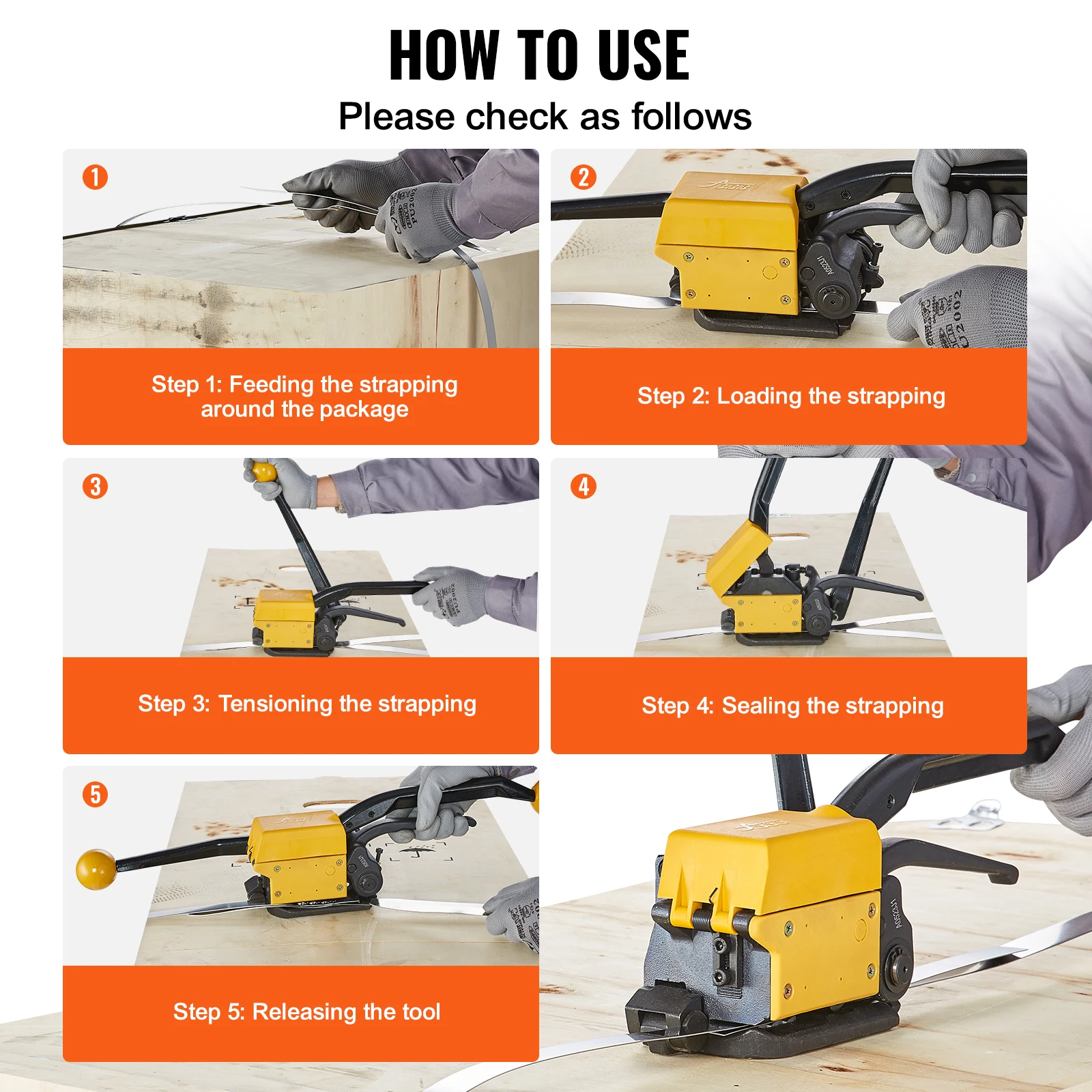Steel Strapping Machine for Packaging